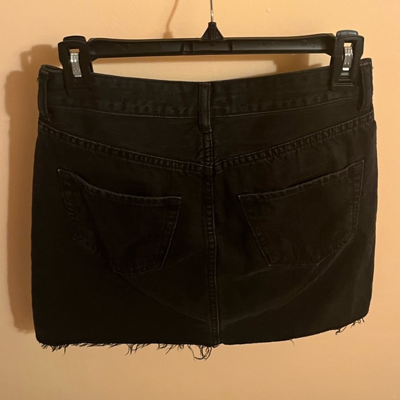 Hollister Ultra High-Rise Denim Skirt in Black - Picture 3 of 3